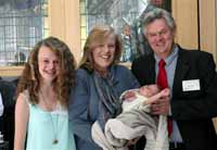 Gemma, Pippa, Jonathan and James Allan at the Sable Platinum Listing